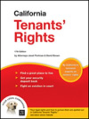 cover image of California Tenants' Rights